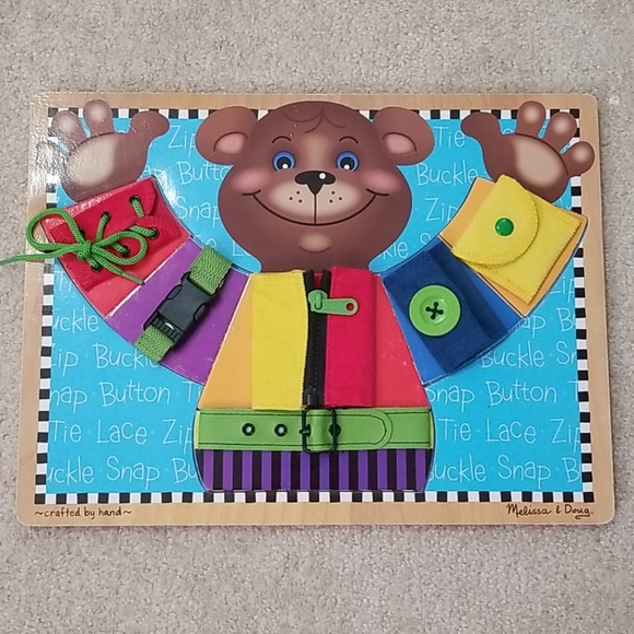melissa and doug teddy bear puzzle